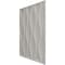 Ekena Millwork 19 5/8in. W x 19 5/8in. H Ariel EnduraWall Decorative 3D Wall Panel Covers 2.67 Sq. Ft. WP20X20AICST - alternate 5